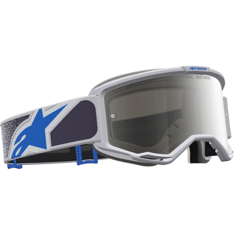 Motokros očala Alpinestars Vision 5 Drag svetlo vijolično-modra