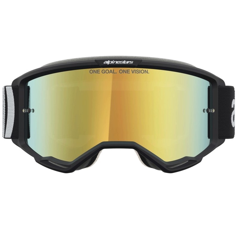 Motokros očala Alpinestars Vision 5 Hone črno-bela