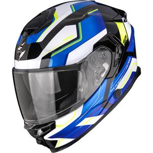 Scorpion EXO-GT SP Air Arkon integralna motoristična čelada črno-belo-modra
