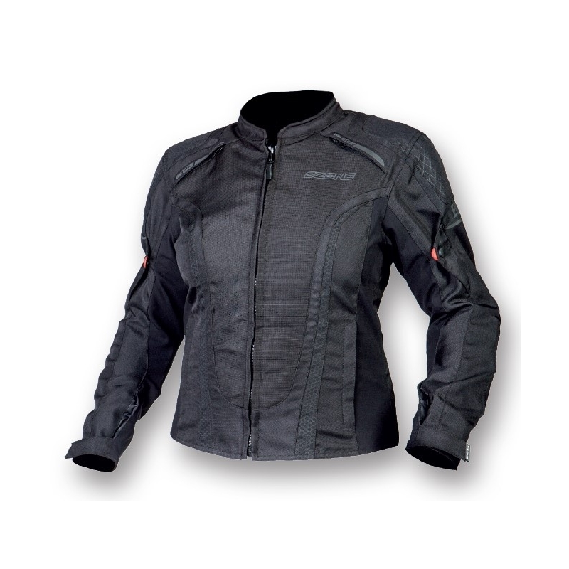 Ženska motoristična jakna Ozone Edge II Black razprodaja