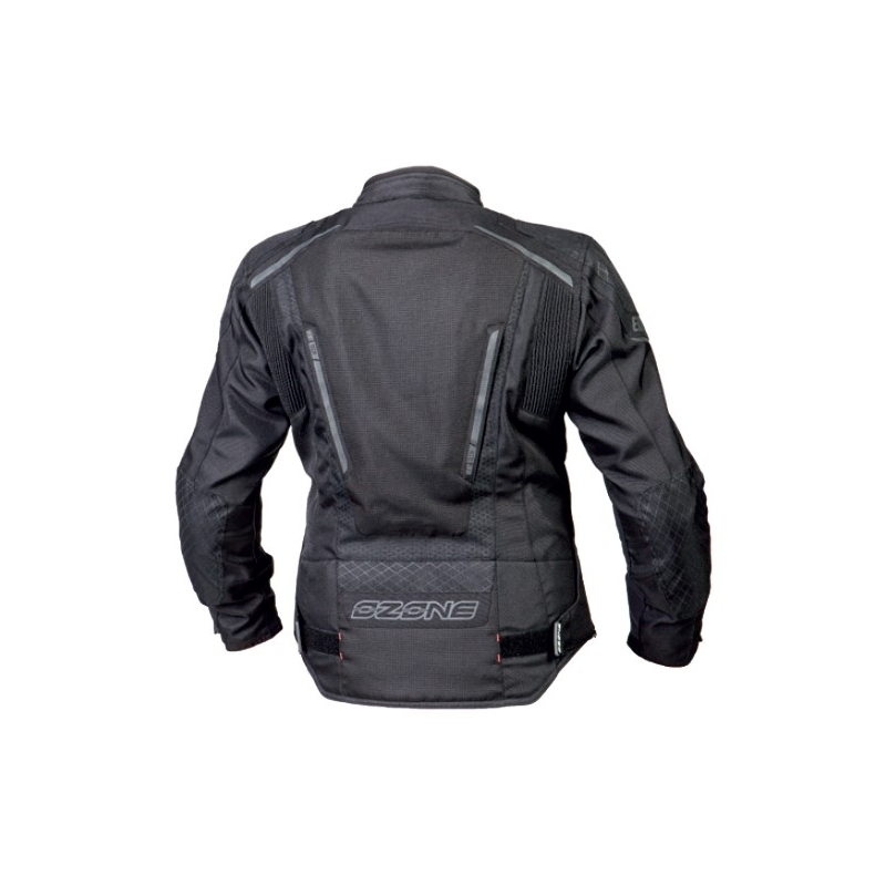 Ženska motoristična jakna Ozone Edge II Black razprodaja