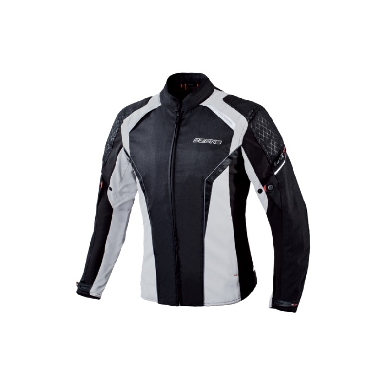 Ženska motoristična jakna Ozone Edge II Black and Grey razprodaja