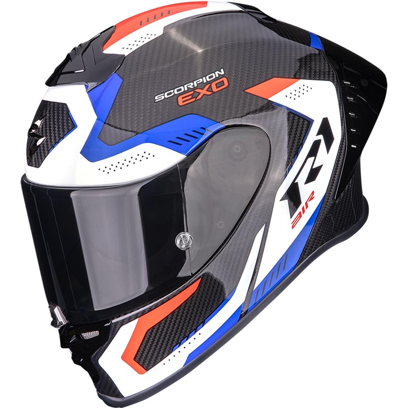Scorpion EXO-R1 EVO II Air Propel integralna motoristična čelada črno-belo-rdeča