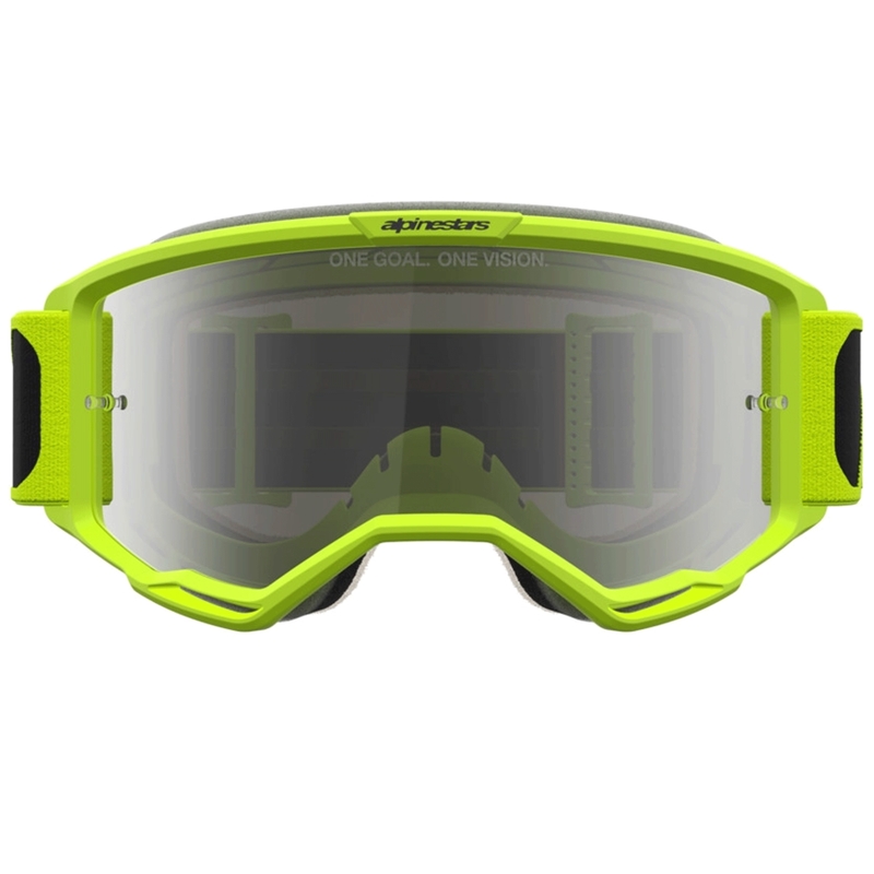 Motokros očala Alpinestars Vision 5 Rora črno-fluo rumena