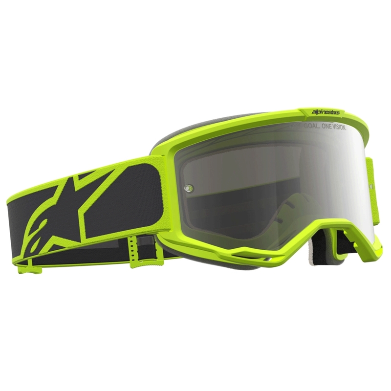 Motokros očala Alpinestars Vision 5 Rora črno-fluo rumena