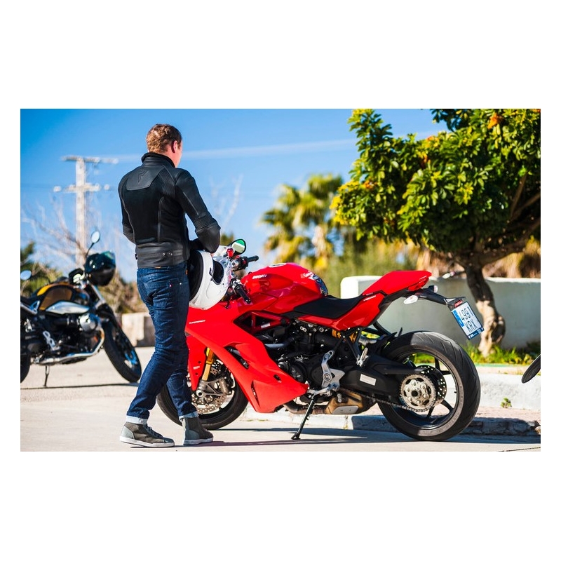 Rebelhorn Rocket Black Motorcycle Jacket razprodaja