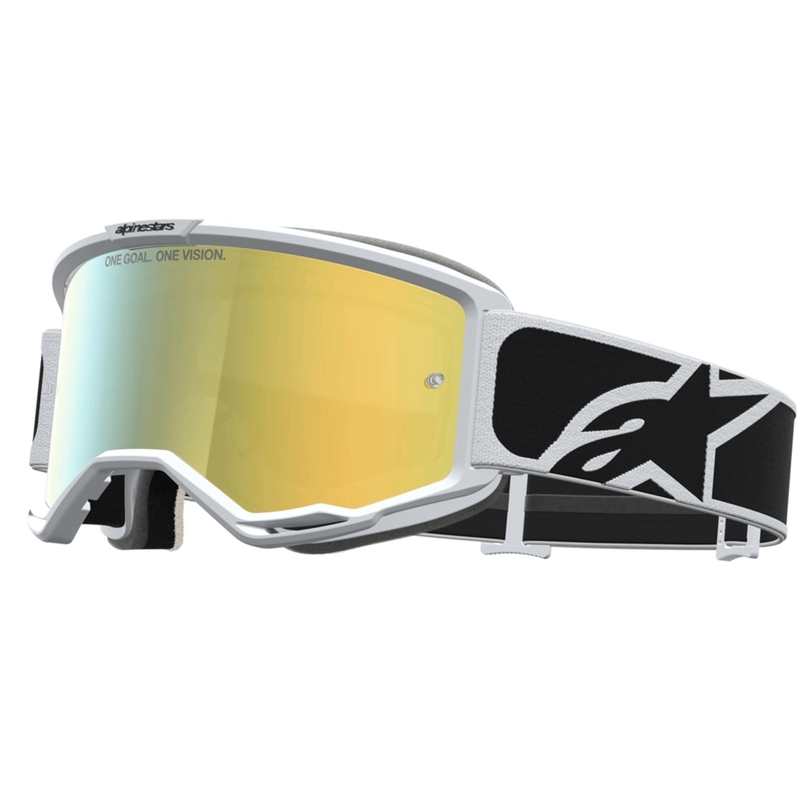Motokros očala Alpinestars Vision 5 Rora črno-bela