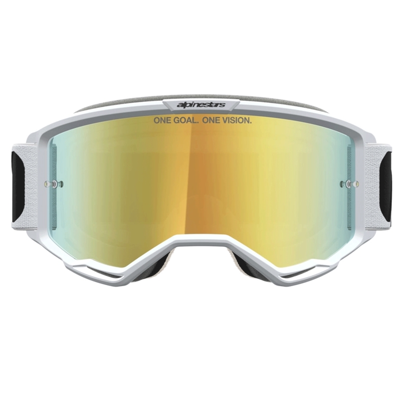 Motokros očala Alpinestars Vision 5 Rora črno-bela