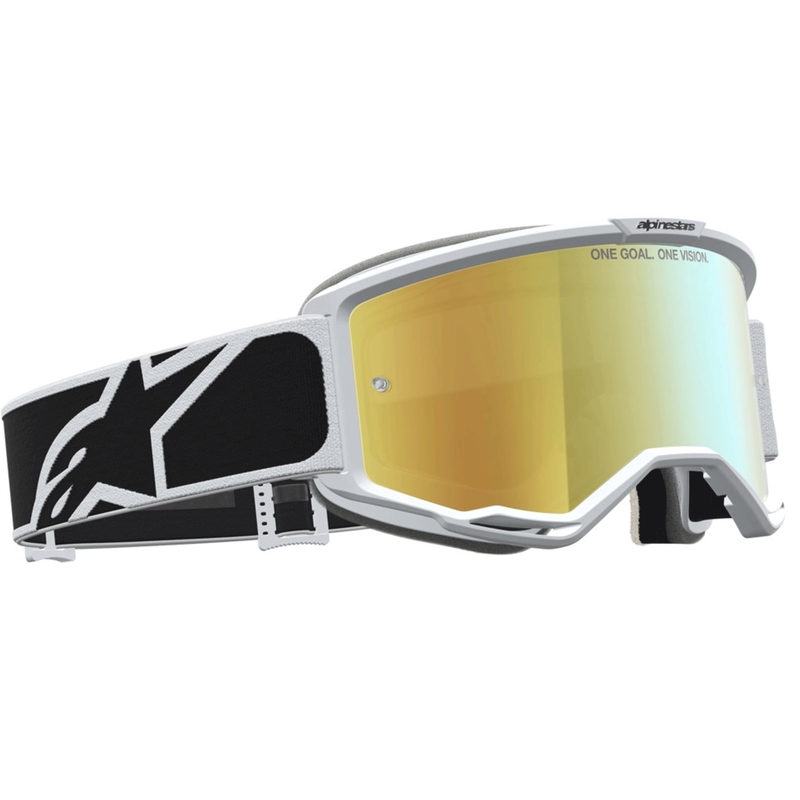 Motokros očala Alpinestars Vision 5 Rora črno-bela