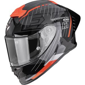 Scorpion EXO-R1 EVO II Air Surge integralna motoristična čelada črno-rdeča
