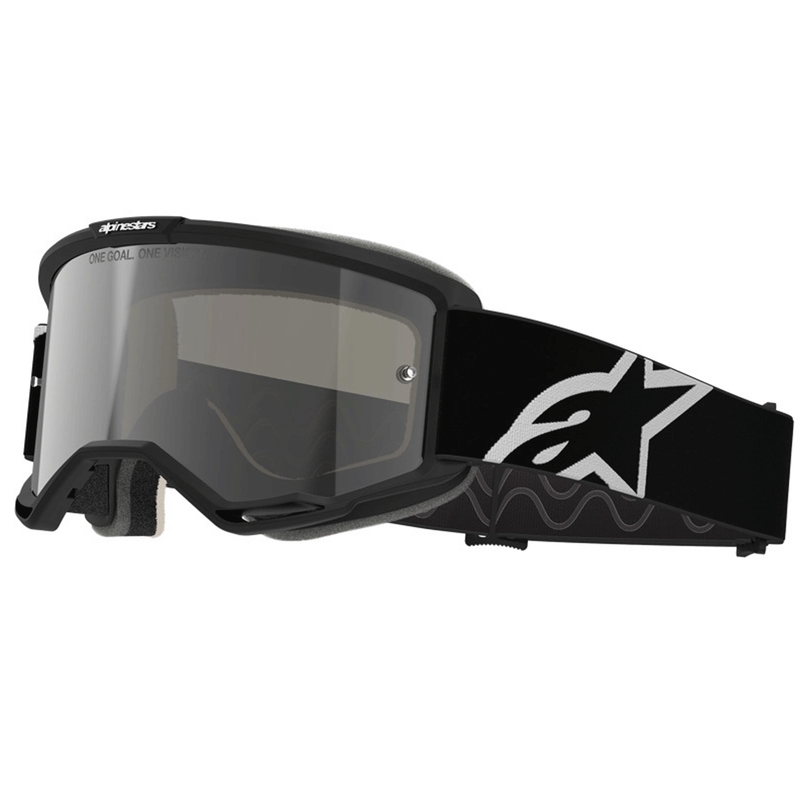 Motokros očala Alpinestars Vision 5 Corp 2 črno-bela