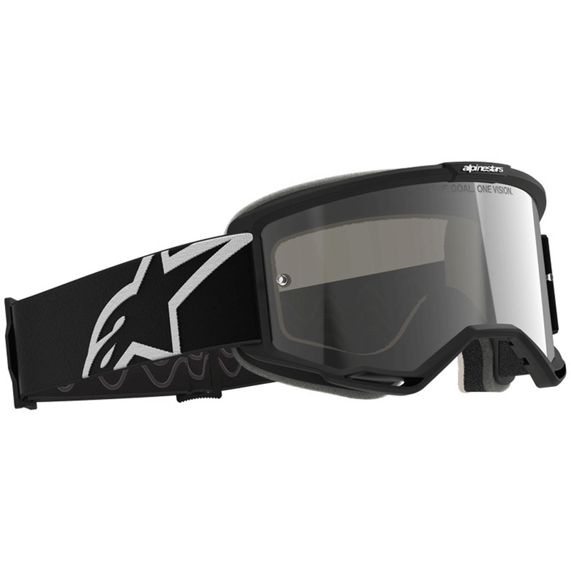 Motokros očala Alpinestars Vision 5 Corp 2 črno-bela