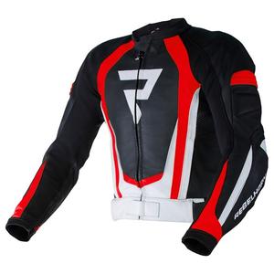Rebelhorn Piston II PRO black-white-fluo red motoristična jakna razprodaja