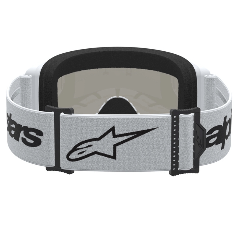 Motokros očala Alpinestars Vision 3 Wordmark belo-črna