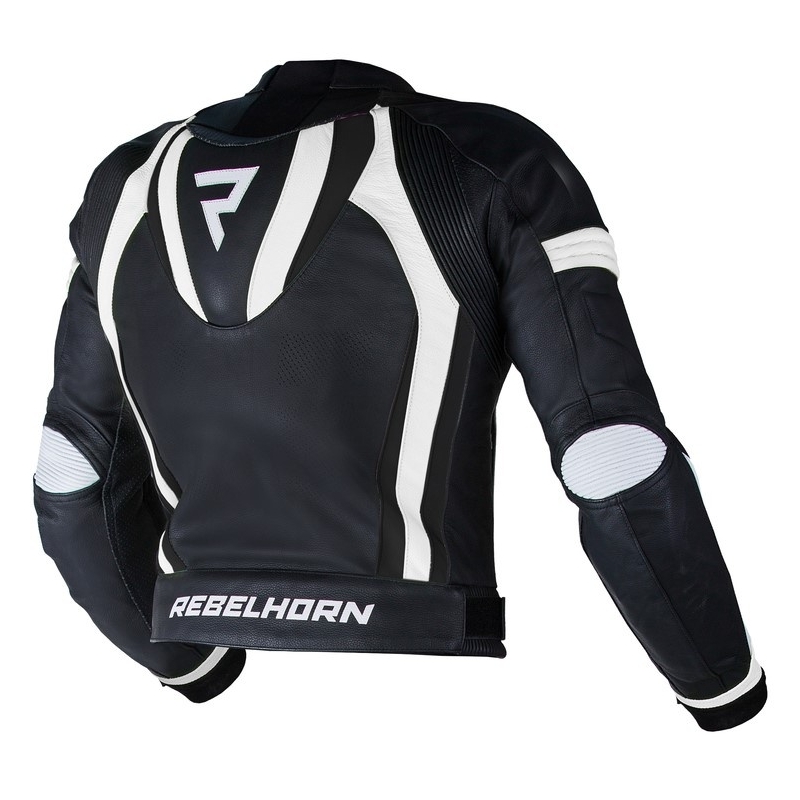 Rebelhorn Piston II PRO črno-bela motoristična jakna naprodaj razprodaja