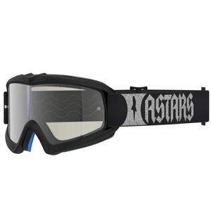 Otroška motokros očala Alpinestars Vision Youth Atrox črno-srebrna