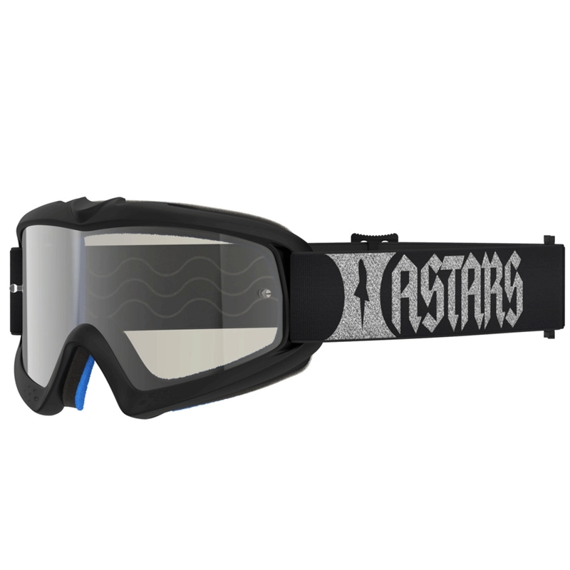 Otroška motokros očala Alpinestars Vision Youth Atrox črno-srebrna