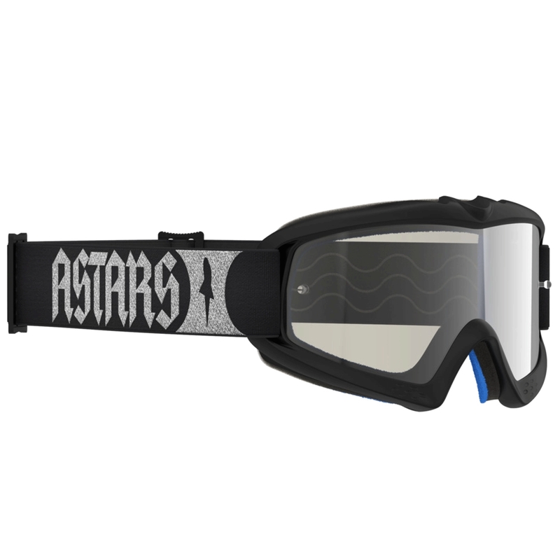 Otroška motokros očala Alpinestars Vision Youth Atrox črno-srebrna