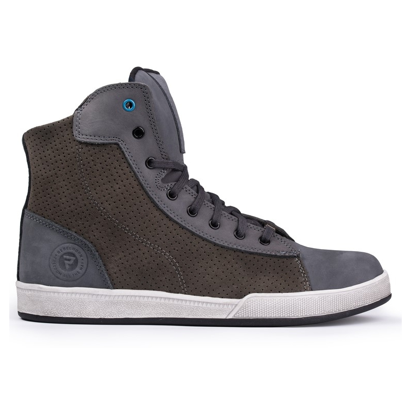 Rebelhorn Tramp Grey Motorcycle Boots