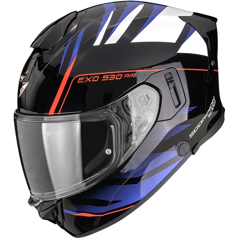 Scorpion EXO-530 Air Tigris integralna motoristična čelada črno-modro-bela