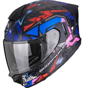 Scorpion EXO-530 Air Meteor integralna motoristična čelada mat črno-roza
