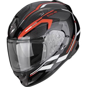 Scorpion EXO-491 KRYPTA integralna motoristična čelada črno-rdeče-bela