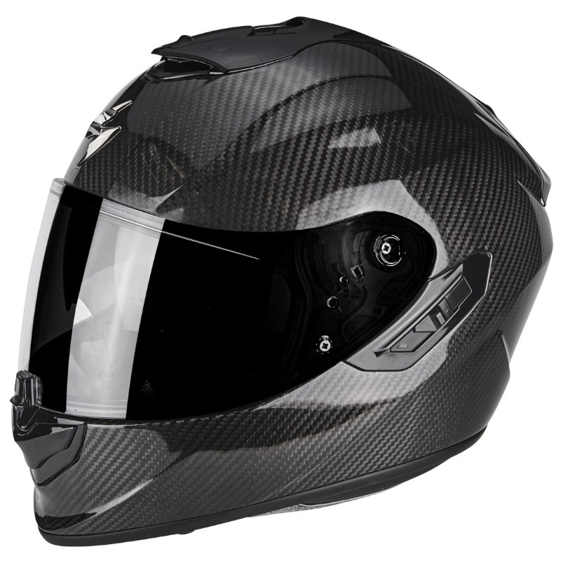 Integralna motoristična čelada Scorpion Exo-1400 Air Carbon black