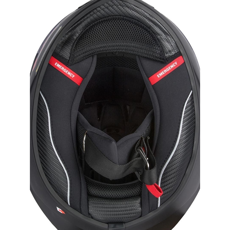 Integralna motoristična čelada Scorpion Exo-1400 Air Carbon black