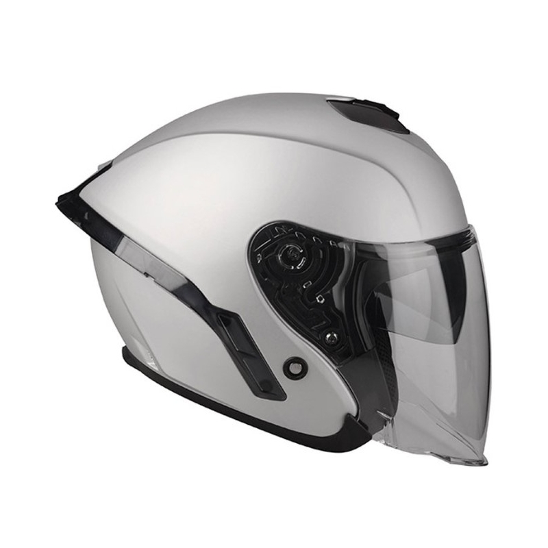 Lazer Tango S Z-Line odprta motoristična čelada srebrna mat