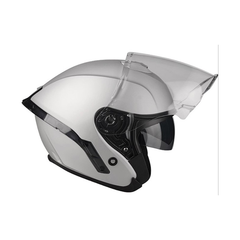 Lazer Tango S Z-Line odprta motoristična čelada srebrna mat