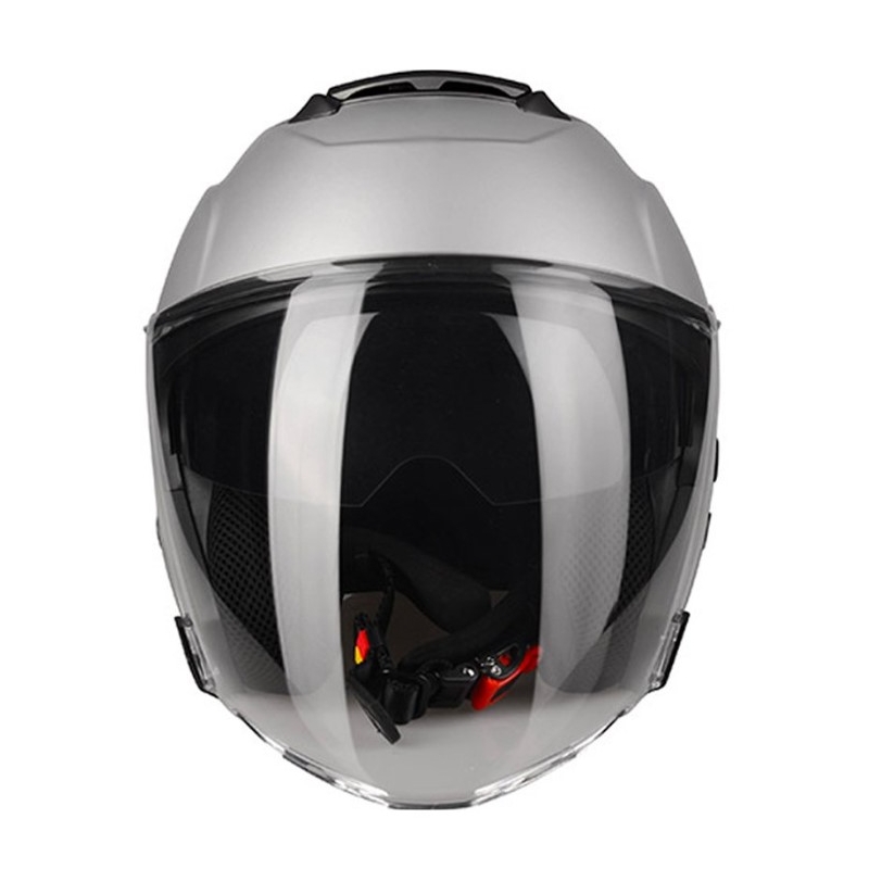 Lazer Tango S Z-Line odprta motoristična čelada srebrna mat