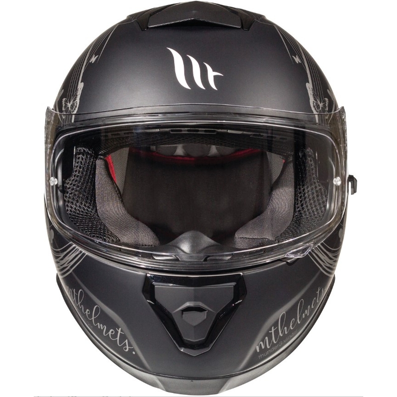 MT Thunder 3 SV Vlinder siva mat integralna motoristična čelada razprodaja