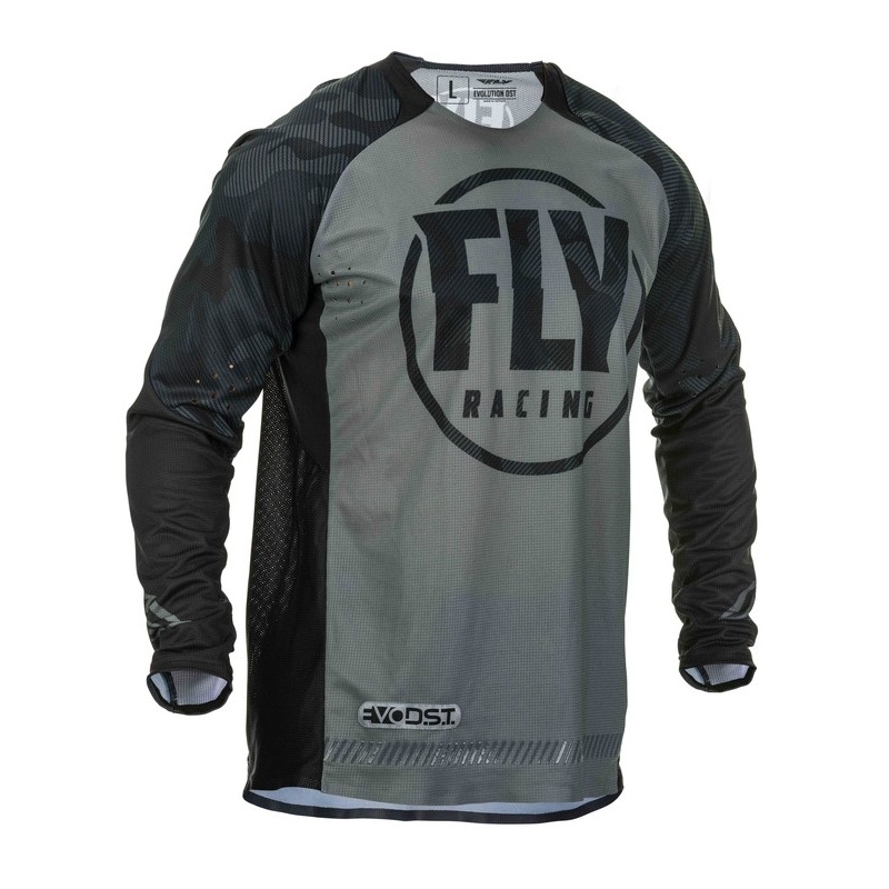 Motokros majica FLY Racing Evolution black-grey