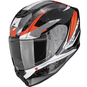 Otroška motoristična čelada Scorpion EXO-JNR Air Tako črno-rdeča