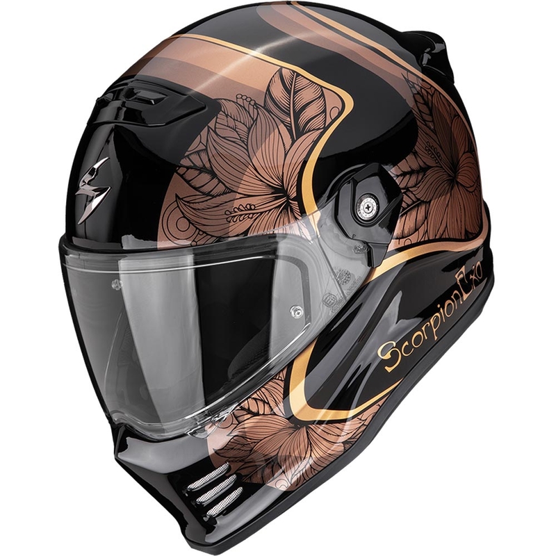 Scorpion Covert FX Ameria integralna motoristična čelada črno-zlata