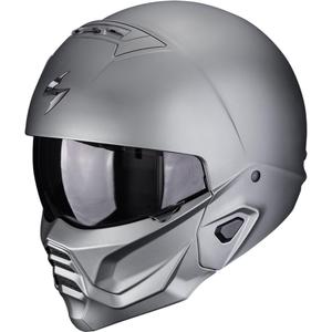 Modularna motoristična čelada Scorpion EXO-COMBAT II Solid mat titanovo siva