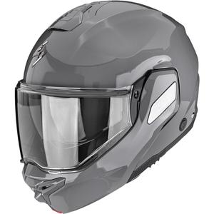 Scorpion EXO-TECH II Solid preklopna motoristična čelada, cementno siva