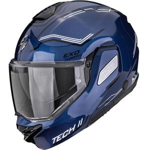 Scorpion EXO-TECH II Dash preklopna motoristična čelada modro-črno-bela