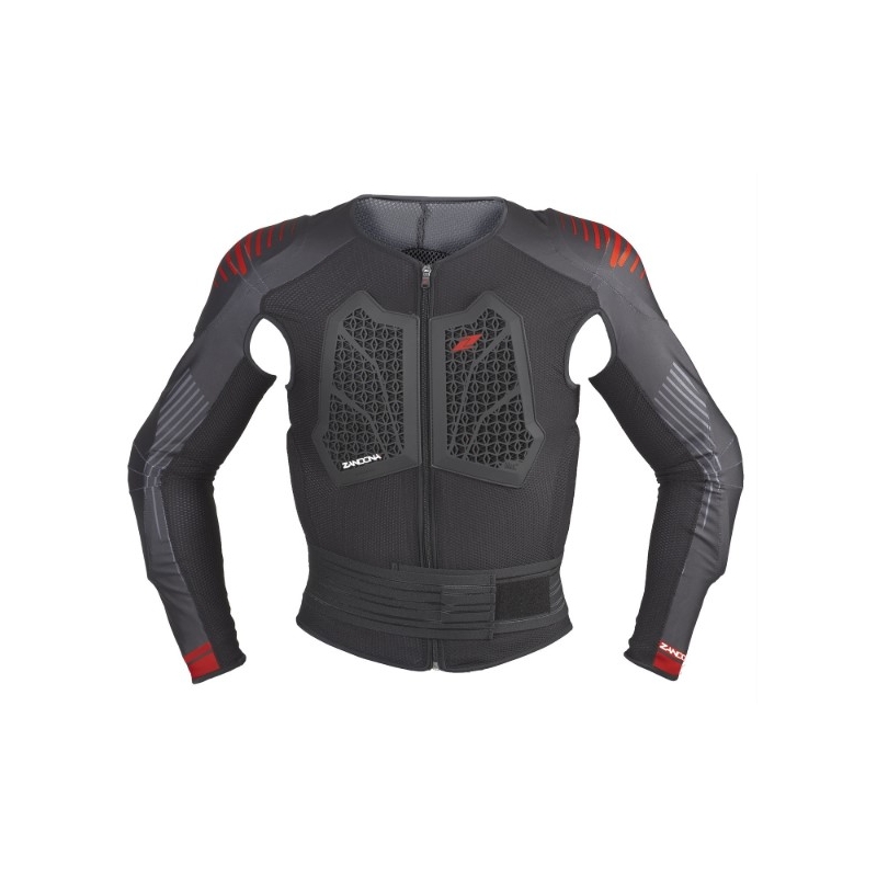 Zaščita telesa Zandona Action X7 črno-rdeča 170-179 cm