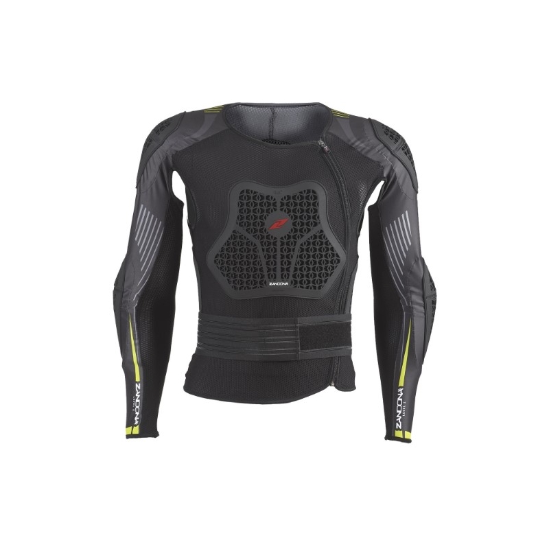 Zaščita za telo Zandona Netcube X6 black-fluo yellow 160-169 cm razprodaja