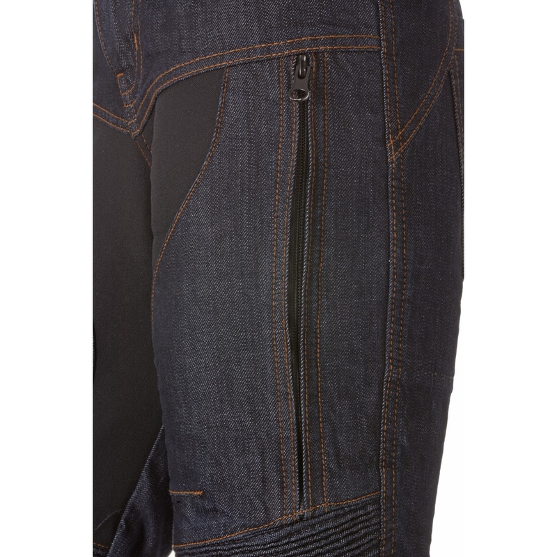 Ženske kavbojke Ayrton Date Blue Motorcycle Jeans