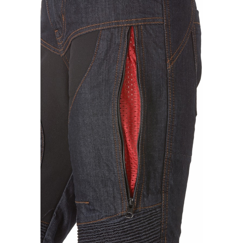 Ženske kavbojke Ayrton Date Blue Motorcycle Jeans