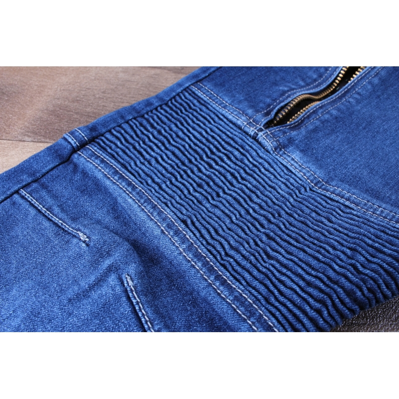Street Racer Basic Blue Motorcycle Jeans razprodaja