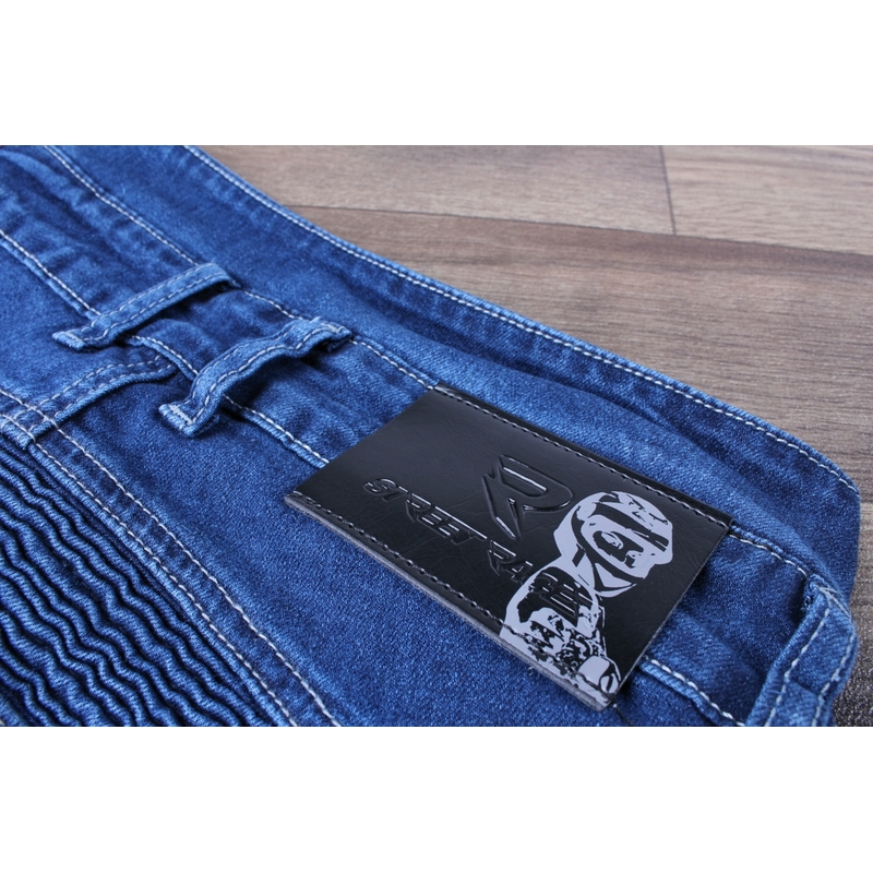 Street Racer Basic Blue Motorcycle Jeans razprodaja