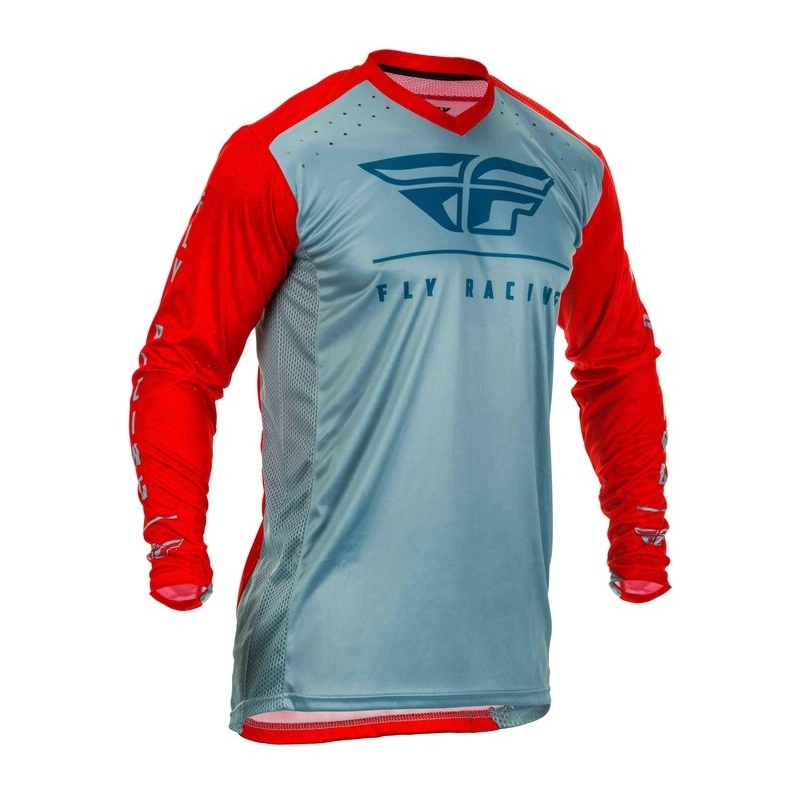 Motokros majica FLY Racing Lite 2020 rdeče-modra