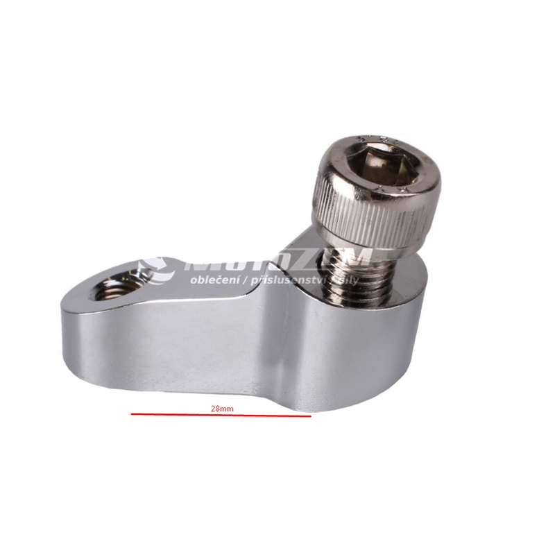 Univerzalni adapter za podaljšek ogledala R-TOOL M10 krom