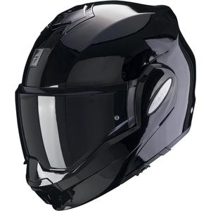 Scorpion EXO-TECH Lite Solid preklopna motoristična čelada črne barve