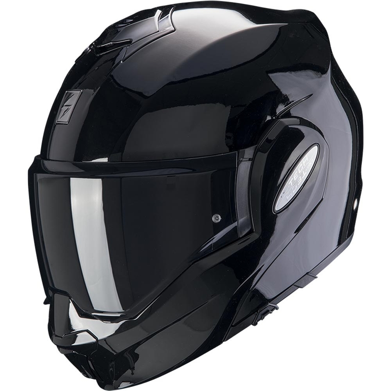 Scorpion EXO-TECH Lite Solid preklopna motoristična čelada črne barve