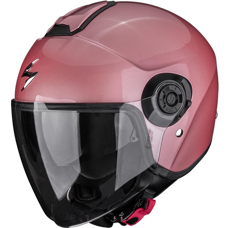 Scorpion EXO-CITY II Solid odprta motoristična čelada kovinsko roza