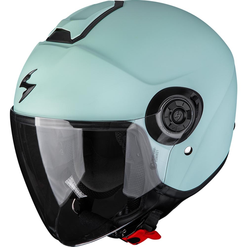 Scorpion EXO-CITY II Solid odprta motoristična čelada mat mint zelene barve